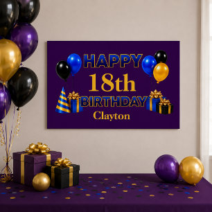 Alles Gute zum Geburtstag Lila jedes Alters Poster
