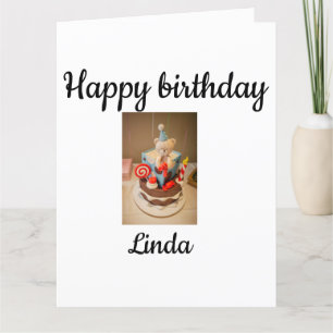 Alles Gute zum Geburtstag Linda Karte