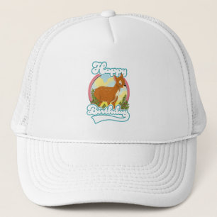 Alles Gute zum Geburtstag Logo Truckerkappe