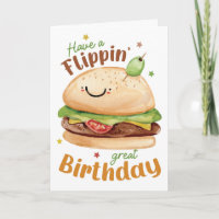 Alles Gute zum Geburtstag – Lustiger Burger