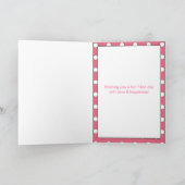 alles Gute zum Geburtstag (Mädchen) Karte (Innenseite)