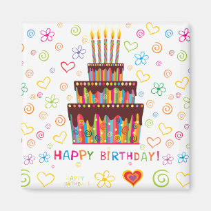 Alles Gute zum Geburtstag Magnet