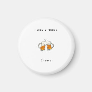 Alles Gute zum Geburtstag Magnet, Prost Bier Magnet