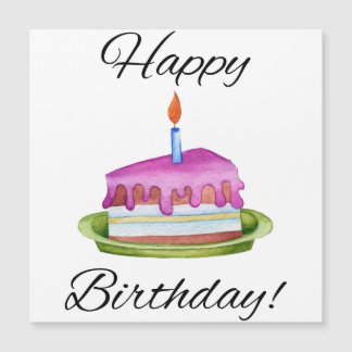 Alles Gute zum Geburtstag! Magnetkarte