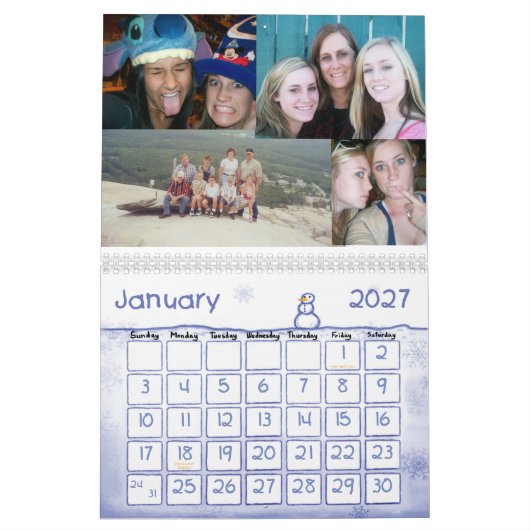 Alles Gute zum Geburtstag, Mama! Kalender (Jan 2027)