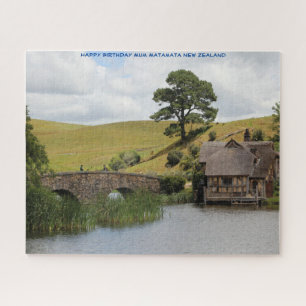 Alles Gute zum Geburtstag Mama Matamata Neuseeland Puzzle