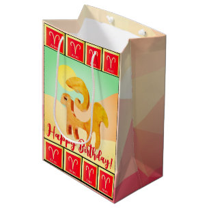 Alles Gute zum Geburtstag / März 21. - 19. April 2 Mittlere Geschenktüte