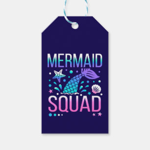 Alles Gute zum Geburtstag Meerjungfrau-Squad Ozean Geschenkanhänger