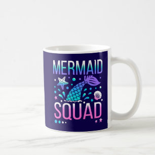 Alles Gute zum Geburtstag Meerjungfrau-Squad Ozean Kaffeetasse