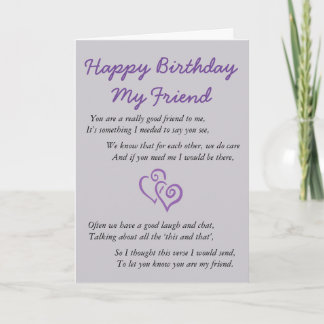 Alles Gute zum Geburtstag mein Freund Karte