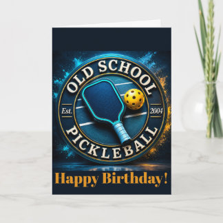 Alles Gute zum Geburtstag, mein Pickleball-Freund. Karte