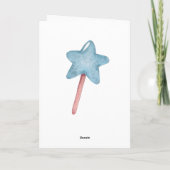 Alles Gute zum Geburtstag, meine kleine Prinzessin Karte (Rückseite)