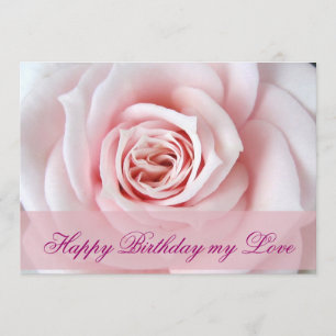 Alles Gute zum Geburtstag meine Liebe Karte