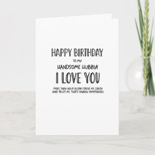 Alles Gute zum Geburtstag meinem gutaussehenden Eh Karte