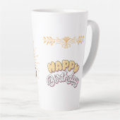 ALLES GUTE ZUM GEBURTSTAG  MILCHTASSE (Rechte Ecke)