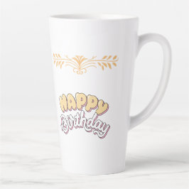 ALLES GUTE ZUM GEBURTSTAG MILCHTASSE