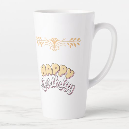 ALLES GUTE ZUM GEBURTSTAG  MILCHTASSE (Rechts)