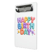Alles Gute zum Geburtstag Mini Klemmbrett (Gewinkelt2)