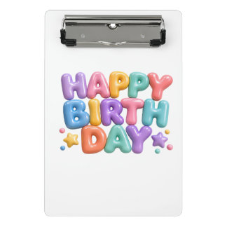 Alles Gute zum Geburtstag Mini Klemmbrett