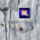 Alles Gute zum Geburtstag mit Confetti Foto Frame Button (Beispiel)