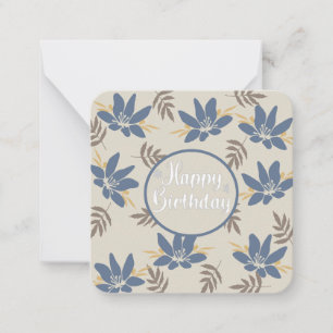 Alles Gute zum Geburtstag  Mitteilungskarte
