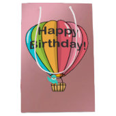 Alles Gute zum Geburtstag! Mittlere Geschenktasche Geschenktüte (Vorderseite)