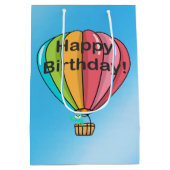 Alles Gute zum Geburtstag! Mittlere Geschenktasche Geschenktüte (Rückseite)