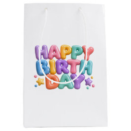 Alles Gute zum Geburtstag Mittlere Geschenktüte