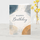 Alles Gute zum Geburtstag - modern Karte (Gelbe Blume)