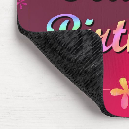 Alles Gute zum Geburtstag Mousepad (Ecke)