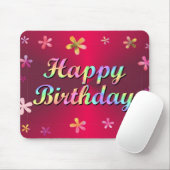 Alles Gute zum Geburtstag Mousepad (Mit Mouse)