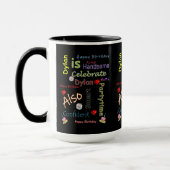 Alles Gute zum Geburtstag Mug Dylan Tasse (Links)