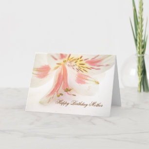 Alles Gute zum Geburtstag Mutter Lily Grußkarte Karte