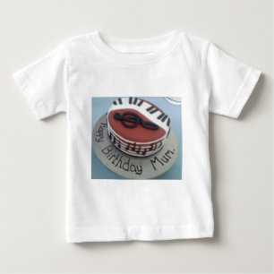 Alles Gute zum Geburtstag Mutti Kuchen Baby T-shirt