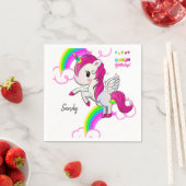 Alles Gute zum Geburtstag, Napkins, Einhorn Serviette (Beispiel)