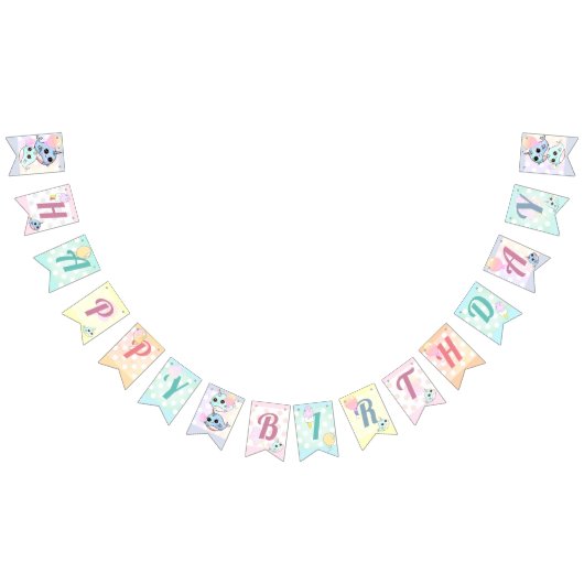 Alles Gute zum Geburtstag Narwhal Wimpelkette (Alle)