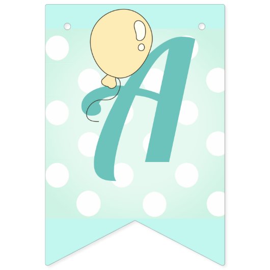 Alles Gute zum Geburtstag Narwhal Wimpelkette (Dritte Fahne)