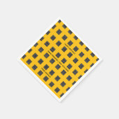 Alles Gute zum Geburtstag, Niedliches ethnisches M Serviette (Ecke)