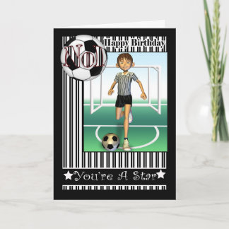Alles Gute zum Geburtstag, NO1 Fußball, Fußball Karte