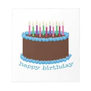 Alles Gute zum Geburtstag Notizblock