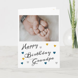 Alles Gute zum Geburtstag Opa Foto hinzufügen Karte