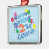 Alles Gute zum Geburtstag Ornament Aus Metall (Links)