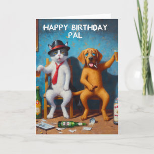 Alles Gute zum Geburtstag, Pal Karte