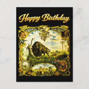 Alles Gute zum Geburtstag Pan American Expo Buffal Postkarte