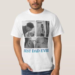Alles Gute zum Geburtstag Papa, Fotocollage-Gesche T-Shirt