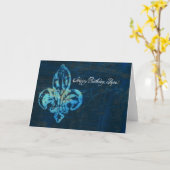 Alles Gute zum Geburtstag, Papa Karte (Gelbe Blume)