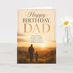 Alles Gute zum Geburtstag Papa Karte Mein erster