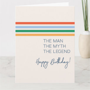 Alles Gute zum Geburtstag Papa Legende Lustig Einf Karte
