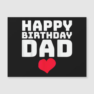 Alles Gute zum Geburtstag Papa Magnetkarte