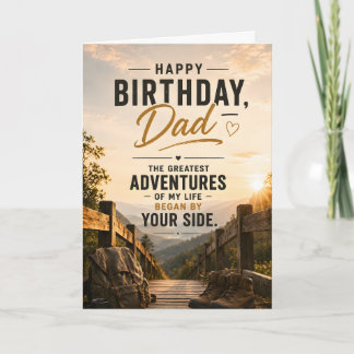 Alles Gute zum Geburtstag Papa Zitat Rustikales Ab Karte